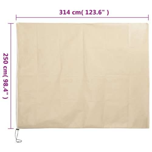 Navlake za biljke od flisa s patentom 2 kom 70 g/m² 3,14x2,5 m - Bež 3.14 x 2.5 m 2 Cijena
