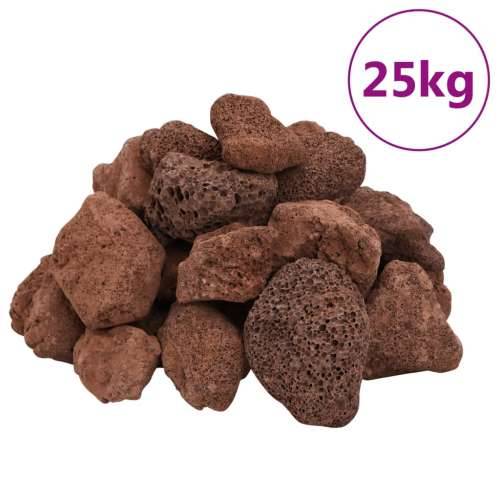 Vulkansko kamenje 25 kg crveno 5 - 8 cm - Crvena 5-8 cm (25 kg) Cijena