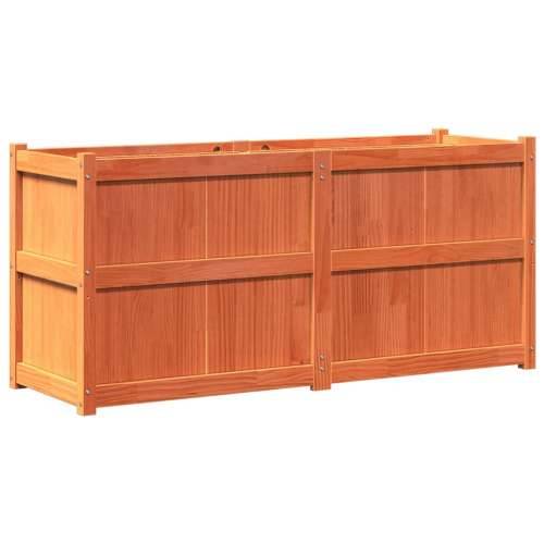 Vrtna sadilica voštano smeđe boje 150 x 50 x 70 cm od borovine - Smeđi bor 1 Cijena