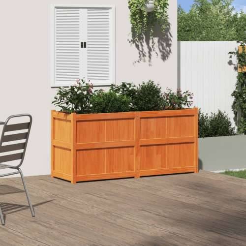 Vrtna sadilica voštano smeđe boje 150 x 50 x 70 cm od borovine - Smeđi bor 1 Cijena