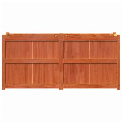 Vrtna sadilica voštano smeđe boje 150 x 50 x 70 cm od borovine - Smeđi bor 1 Cijena
