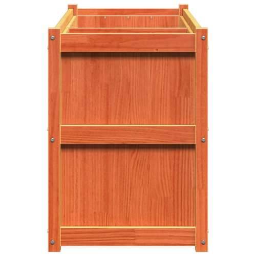 Vrtna sadilica voštano smeđe boje 150 x 50 x 70 cm od borovine - Smeđi bor 1 Cijena