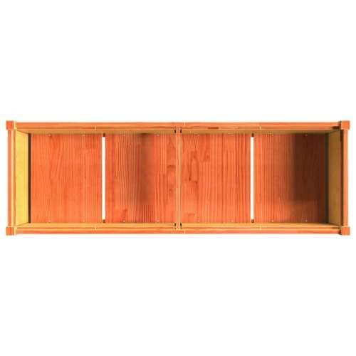 Vrtna sadilica voštano smeđe boje 150 x 50 x 70 cm od borovine - Smeđi bor 1 Cijena