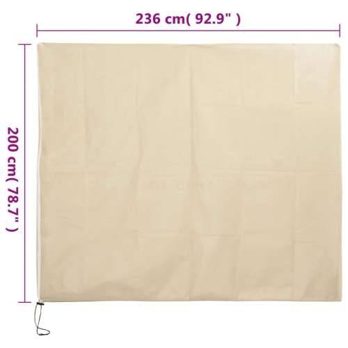 Navlaka za biljke od flisa s patentom 70 g/m² 2,36x2 m - Bež 2.36 x 2 m 1 Cijena