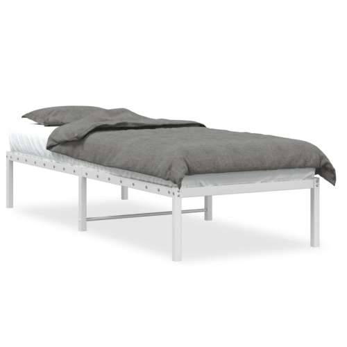 Metalni okvir za krevet bijeli 75x190 cm - Bijela 75 x 190 cm Cijena