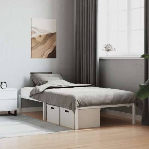 Metalni okvir za krevet bijeli 100x200 cm - Bijela 100 x 200 cm Cijena