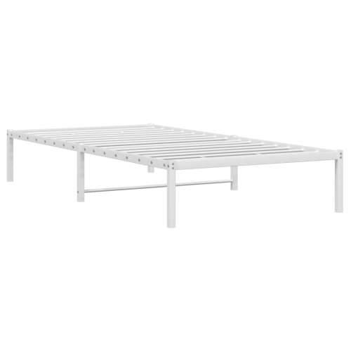 Metalni okvir za krevet bijeli 100x200 cm - Bijela 100 x 200 cm Cijena