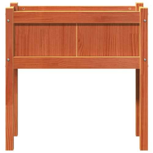Vrtna sadilica s nogama voštano smeđa 70x31x70 cm od borovine - Smeđi bor 1 Cijena