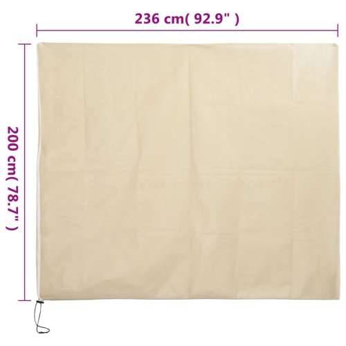 Navlake za biljke od flisa s patentom 2 kom 70 g/m² 2,36x2 m - Bež 2.36 x 2 m 2 Cijena