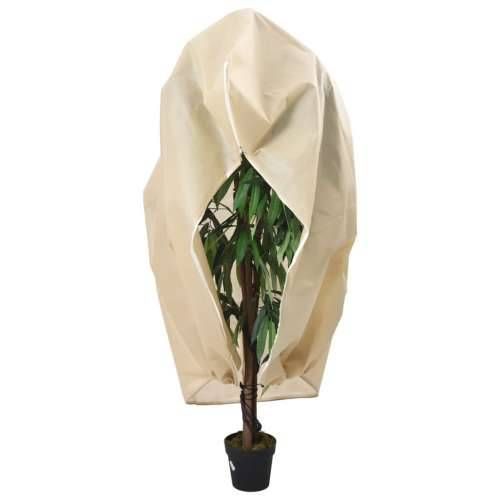 Navlaka za biljke od flisa s patentom 70 g/m² 3,93x3,5 m - Bež 3.93 x 3.5 m 1 Cijena
