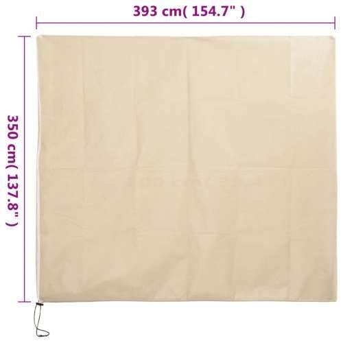 Navlaka za biljke od flisa s patentom 70 g/m² 3,93x3,5 m - Bež 3.93 x 3.5 m 1 Cijena