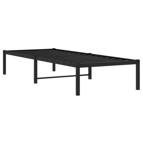Metalni okvir za krevet crni 75 x 190 cm - Crna 75 x 190 cm Cijena