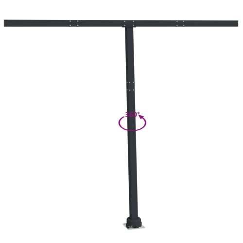 Set stupa za tendu antracit 300 x 245 cm željezo  - Antracit 300 x 245 cm 1 Cijena
