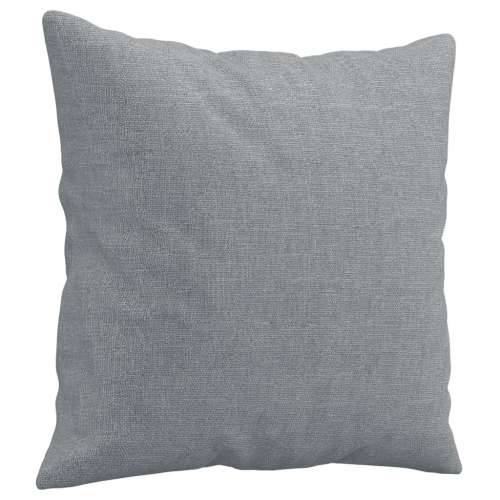 Dvosjed s ukrasnim jastucima svjetlosivi 120 cm od tkanine - Svjetlosiva 120 cm Cijena
