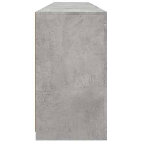 Komoda s LED svjetlima siva boja betona 181,5x37x67 cm - Beton siva 1 Cijena