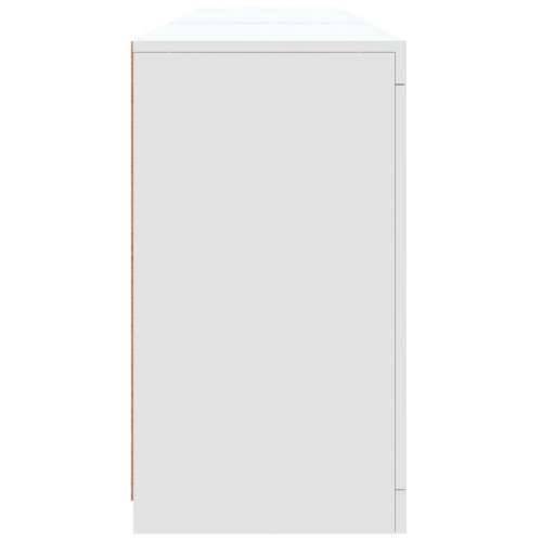 Komoda s LED svjetlima bijela 162 x 37 x 67 cm - Bijela 1 Cijena