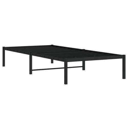 Metalni okvir za krevet crni 90 x 200 cm - Crna 90 x 200 cm Cijena
