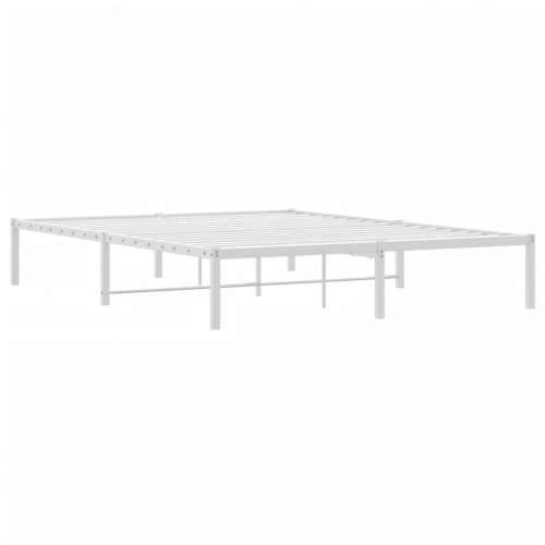 Metalni okvir za krevet bijeli 160x200 cm - Bijela 160 x 200 cm Cijena