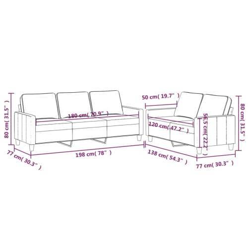 2-dijelni set sofa s jastucima plavi baršunasti - Plava s jastučićima Cijena