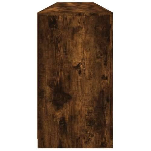 Komoda s LED svjetlima boja dimljenog hrasta 181,5x37x67 cm - Dimljeni hrast 1 Cijena