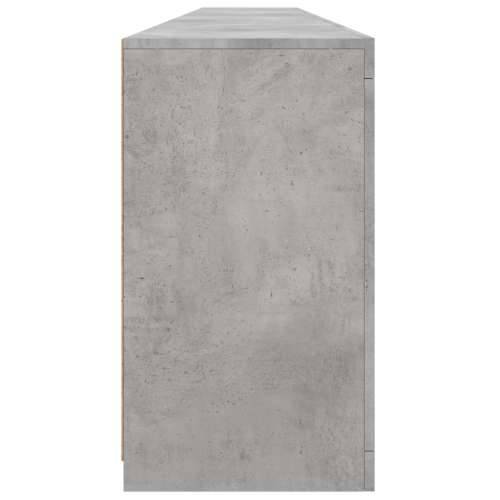 Komoda s LED svjetlima siva boja betona 283x37x67 cm - Beton siva 1 Cijena