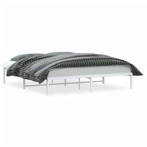 Metalni okvir za krevet bijeli 180x200 cm - Bijela 180 x 200 cm Cijena