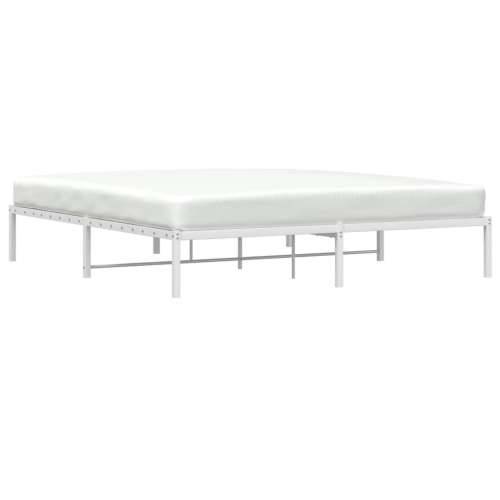 Metalni okvir za krevet bijeli 180x200 cm - Bijela 180 x 200 cm Cijena