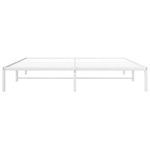 Metalni okvir za krevet bijeli 180x200 cm - Bijela 180 x 200 cm Cijena
