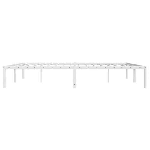Metalni okvir za krevet bijeli 180x200 cm - Bijela 180 x 200 cm Cijena