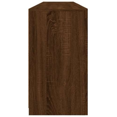 Komoda s LED svjetlima boja smeđeg hrasta 181,5x37x67 cm - Smeđi hrast 1 Cijena