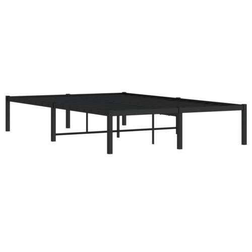 Metalni okvir za krevet crni 120x200 cm Crna 120 x 200 cm Cijena