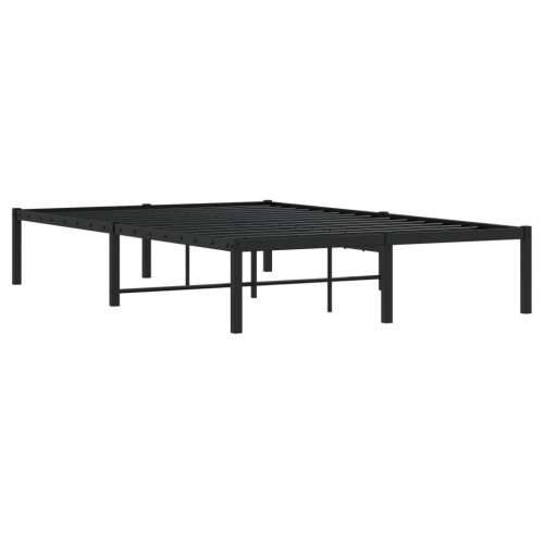 Metalni okvir za krevet crni 120x200 cm Crna 120 x 200 cm Cijena