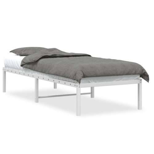 Metalni okvir za krevet bijeli 80x200 cm - Bijela 80 x 200 cm Cijena