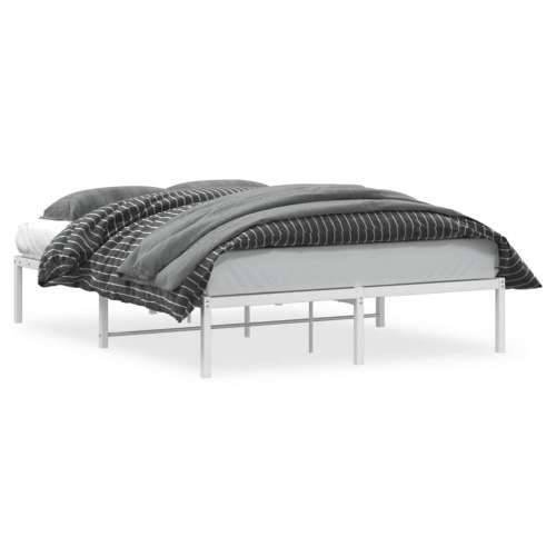 Metalni okvir za krevet bijeli 135x190 cm Bijela 135 x 190 cm Cijena