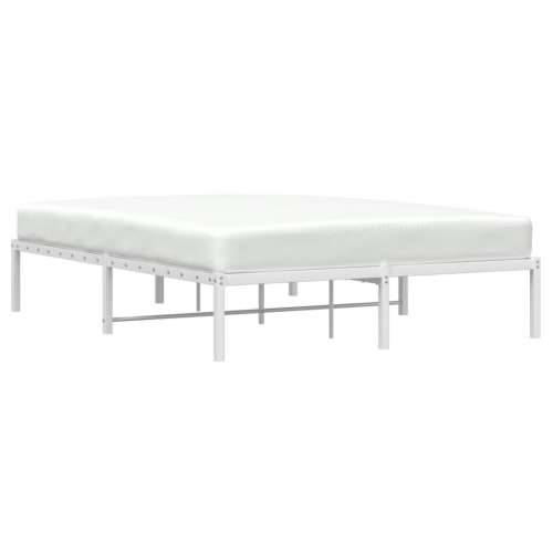 Metalni okvir za krevet bijeli 135x190 cm Bijela 135 x 190 cm Cijena