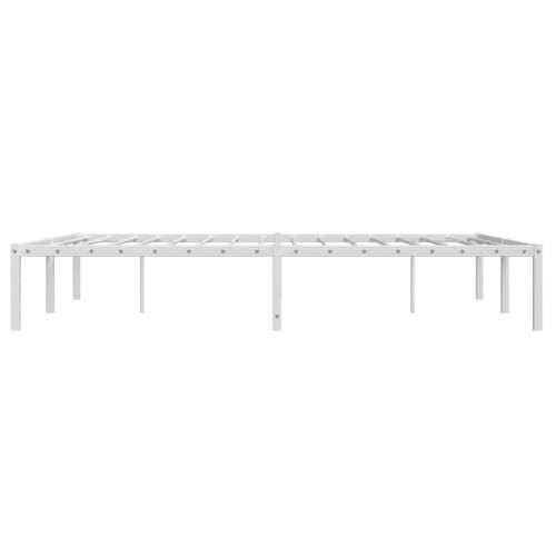 Metalni okvir za krevet bijeli 135x190 cm Bijela 135 x 190 cm Cijena