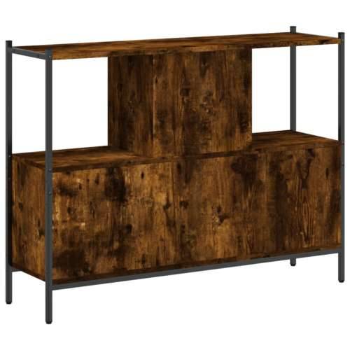 Regal za knjige boja hrasta 102x28x77,5cm od konstruiranog drva - Dimljeni hrast 1 Cijena
