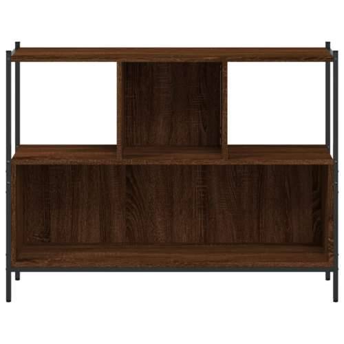 Regal za knjige boja hrasta 102x28x77,5cm od konstruiranog drva - Smeđi hrast 1 Cijena
