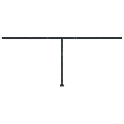 Set stupa za tendu antracit 600x245 cm željezo  - Antracit 600 x 245 cm 1 Cijena