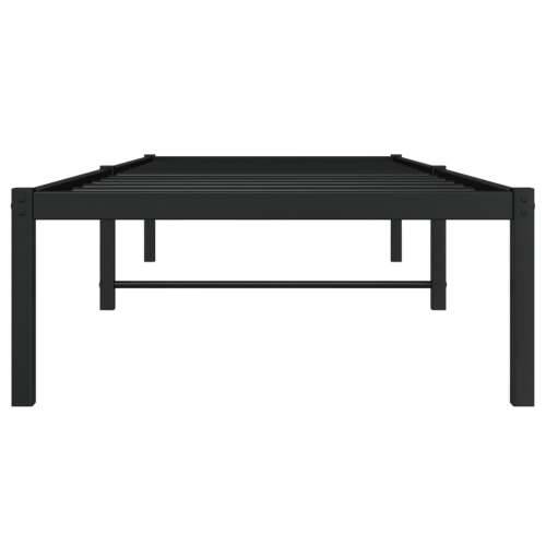Metalni okvir za krevet crni 80x200 cm - Crna 80 x 200 cm Cijena