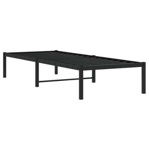 Metalni okvir za krevet crni 80x200 cm - Crna 80 x 200 cm Cijena