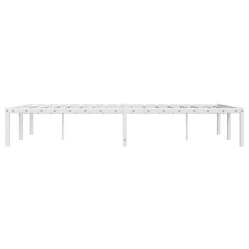 Metalni okvir za krevet bijeli 120 x 200 cm - Bijela 120 x 200 cm Cijena