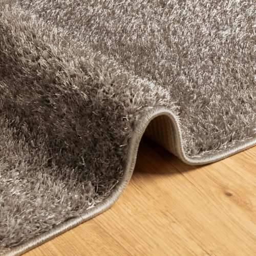 Tepih ISTAN s visokim vlaknima sjajni izgled sivi 160 x 230 cm - Siva 160 x 230 cm Cijena