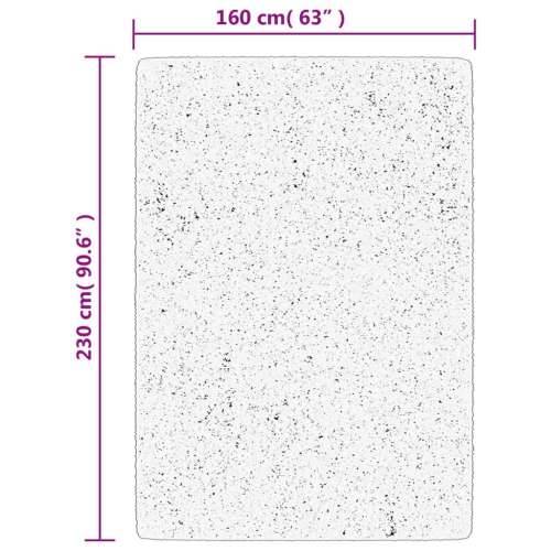 Tepih ISTAN s visokim vlaknima sjajni izgled sivi 160 x 230 cm - Siva 160 x 230 cm Cijena