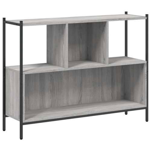 Regal za knjige boja hrasta 102x28x77,5 cm konstruirano drvo - Sivi hrast sonoma 1 Cijena