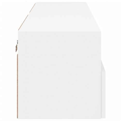 Zidni TV ormarići 2 kom bijeli 60x30x30 cm konstruirano drvo - Bijela 2 60 cm Cijena