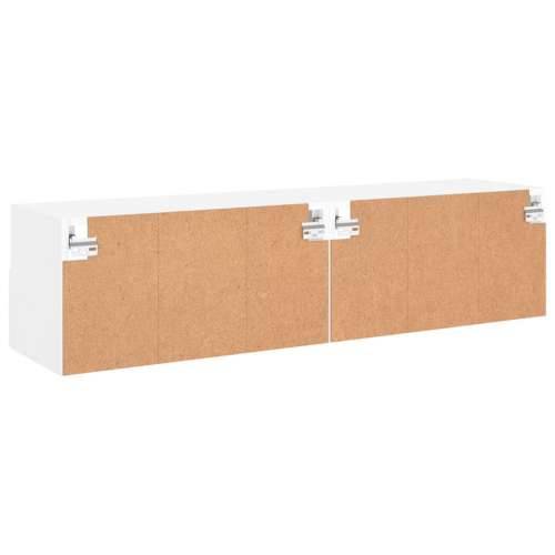 Zidni TV ormarići 2 kom bijeli 60x30x30 cm konstruirano drvo - Bijela 2 60 cm Cijena