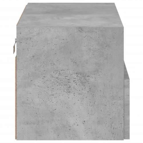 Zidni TV ormarić siva boja betona 60x30x30 cm konstruirano drvo - Beton siva 1 60 cm Cijena