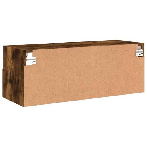 Zidni TV ormarić boja dimljenog hrasta 80 x 30 x 30 cm drveni - Dimljeni hrast 1 80 cm Cijena