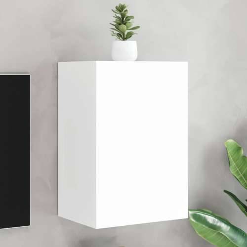 Zidni TV ormarić bijeli 40,5 x 30 x 60 cm od konstruiranog drva - Bijela 1 60 cm Cijena